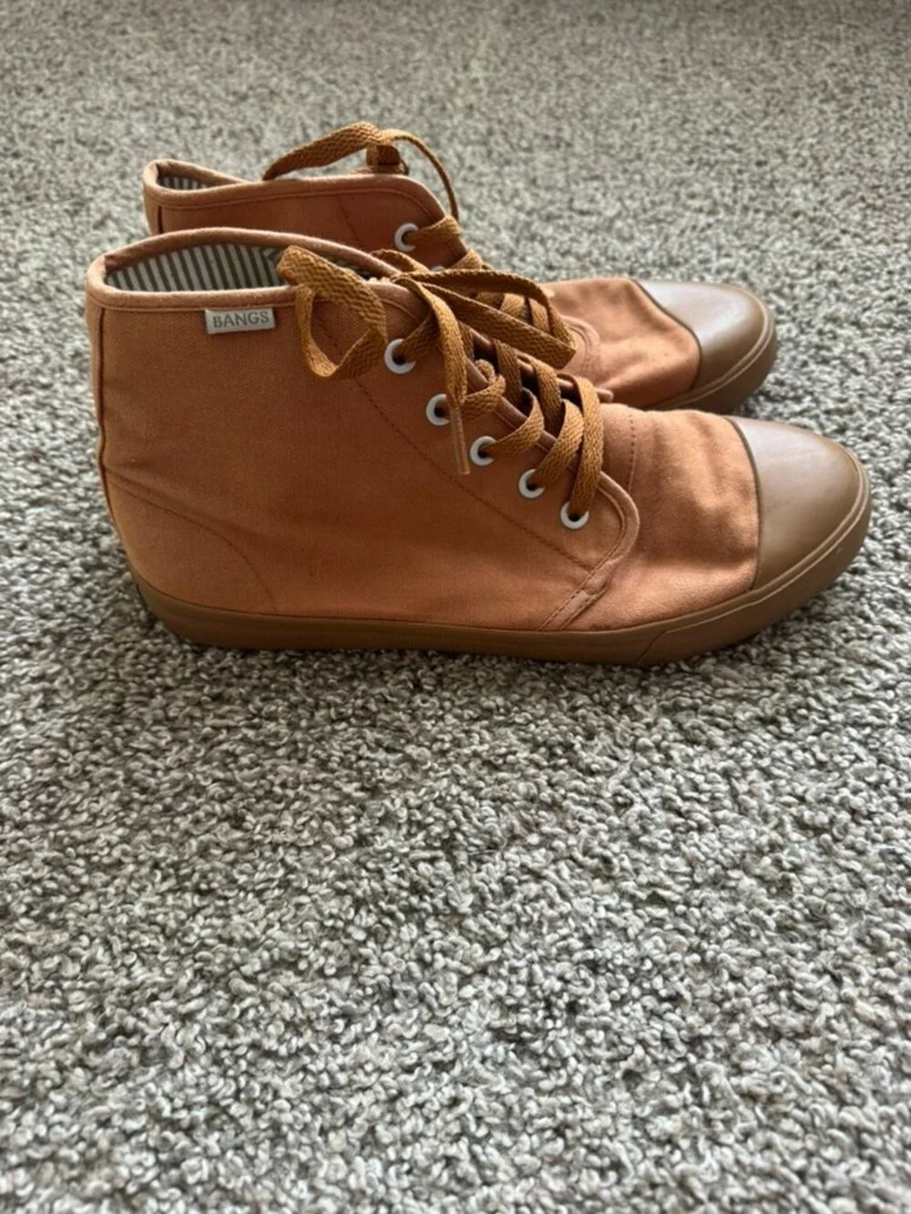 Bangs our shoes